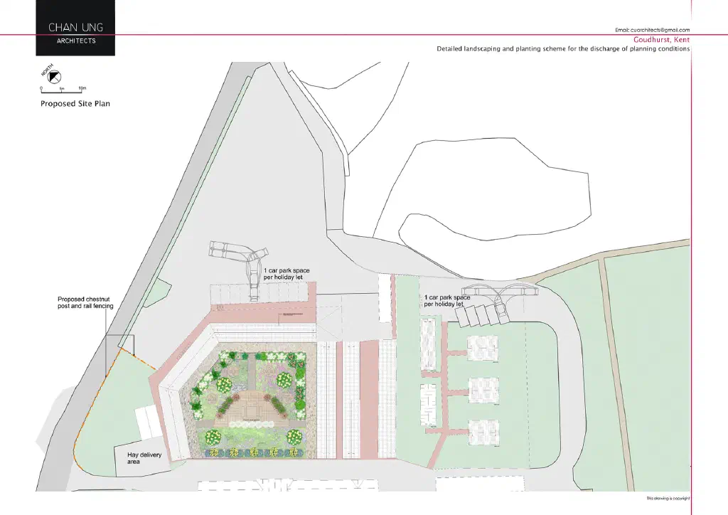 Proposed site plan
